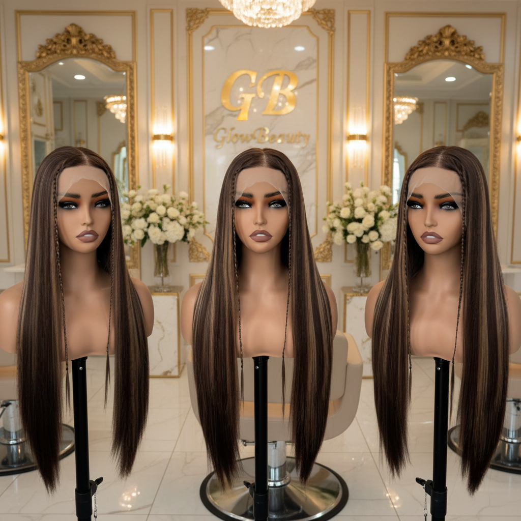 Luxury Lace 30pouces – Perruque Premium Nira 250% Densité | Glow Beauty