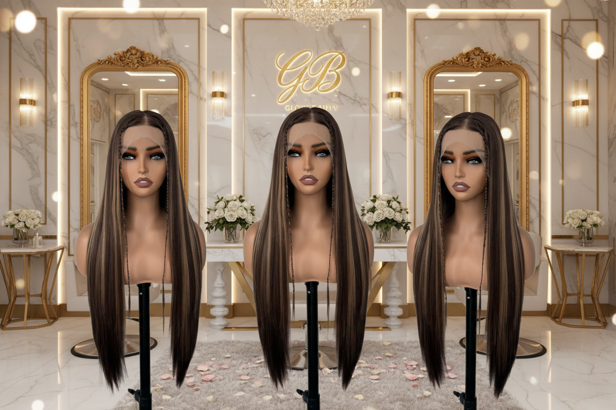 Luxury Lace 30pouces – Perruque Premium Nira 250% Densité | Glow Beauty